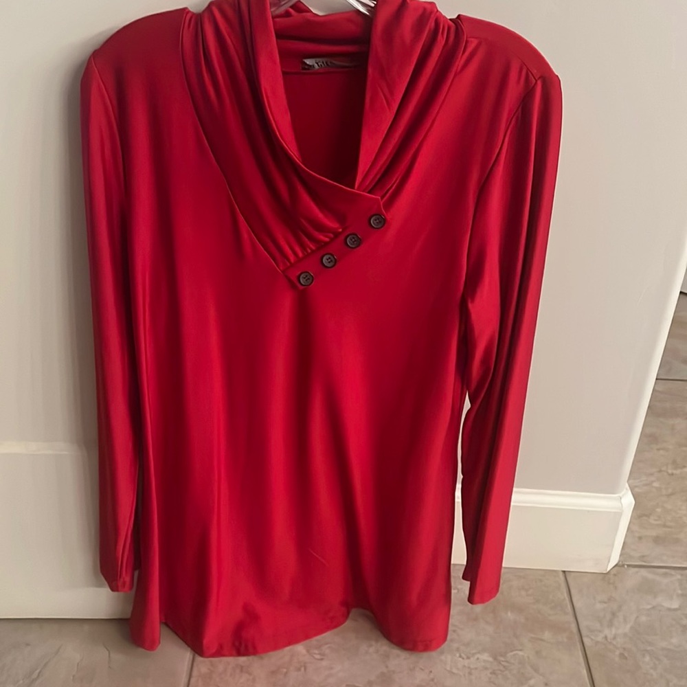 Red Tunic by Lily size M